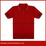 Custom Made Men's High Quality Cotton Red Polo T Shirts (P171)