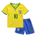 New Kids Soccer Jersey 15-16 Brazil Home