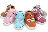 Baby Shoes Lace Cotton First Walker Anti-Slip Sneaker