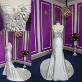 New Design Mermaid Satin Wedding Dress Bridal Gowns Z13082