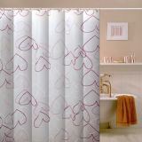 100% Polyester Bathroom Fabric Shower Curtain
