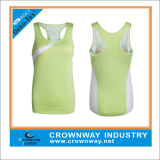 Lightweight Lady's Dry Fit Clothing Polyester/Spandex Sports Tops