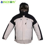 190t Ripstop Pongee with Breathable PU Work Safety Parka