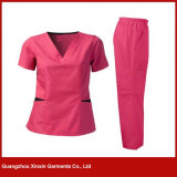 Cheap Customized Fashion Hospital Medical Uniforms Nursing Scrubs (H23)