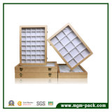 Cufflink Style Jewelry Display Tray with Customized Slots