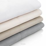 Reversible Solid Color Brushed 100% Polyester Microfiber Fabric Bed Sheets