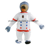 Small MOQ Party Fun Costume Inflatable Battery Operated Astronaut Costume
