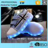 Boys LED Light Sneakers Canvas LED Shoes for Children