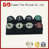 Neoprene Rubber Pad and Silicone Buttons for Electronics