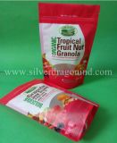Stand up Plastic Ziplock Bag for Nuts Package, Food Grade