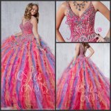 Multi Colors Quinceanear Dress Puffy Prom Ball Gown Ld11516