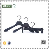 Wooden Clothes Suit Hanger Pants Hanger with Clips