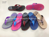 Women Indoor Sandals Flip Flops PVC Slippers (YG828-4)