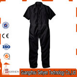 Factory OEM 100% Cotton Blue Anti-Acid Coverall with Short Sleeve