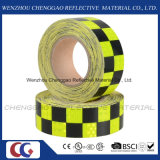 Luminous Fluorescent Checkered Reflective Tape for Traffic Sign (C3500-G)