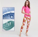 Fashion Lady's Lycra Short Sleeve Swimwear&Diving Suit (CL-723)