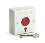 Metal Case Wired Panic Button with Key Es-9068b