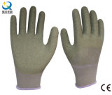 13G Polyester Liner Latex 3/4 Coated Safety Work Glove