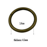 Garment & Bags Accessory Cheap Promotional Metal Wire O Ring