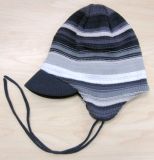 Chinldren's Strip Knitting Hat for Winter