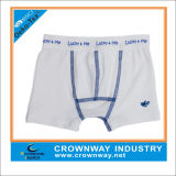White Clean Soft Simple Boxers for Boys