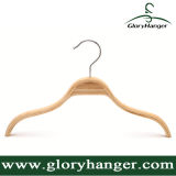 Wholesale Home Use Bamboo Hanger with Metal Hook
