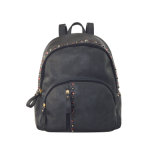 Hot Selling Ladies Studded Backpack PU Leather Daypack Zxl046