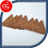 Factory Price Custom Embossed Logo PU Leather Patch