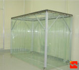 Top Quality PVC Transparent Plastic Curtain / Clear Plastic Curtain