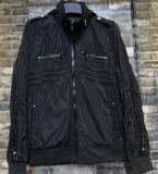 Black Motorcycle Light Outdoor Wear New Fashion Stripe Men Jacket