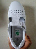 Shanghai Lingtech White Safety Sandals