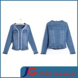 Lace Flouncing New Style Girl Jeans Jacket (JC4028)