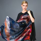 Silk Digital Print Scarf