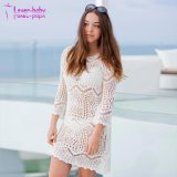 New Fashion High Quality Sexy Long Sleeve Knit Beachwear