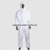 Microporous Disposable Waterproof Non Woven Fabric Coverall