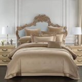 Luxury Golden Bed Sheet Sets Bedding Sets for Home Hotel