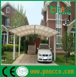 Aluminum Alloy Frame Polycarbonate Roof Double Carports (163CPT)