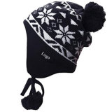 Hat Acrylic Earflap Ear Flap Winter Beanie Knit Hat