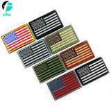 Multi Color USA America Flag Embroidery Patch