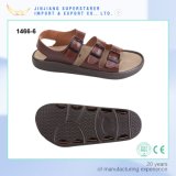 Casual Men Leather Sandals, Leisure Summer Flat Sandal