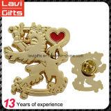 Promotion Gift Wholesale Custom Soft Enamel Logo Gold Metal Lapel Pins