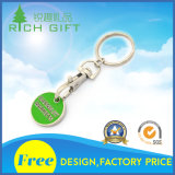 Hot Sale Custom Dark Green Metal Keychain with High Quality
