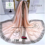 90*180cm Hot Sale Printed Shawl Fashion Lady Silk Scarf