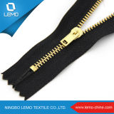 High Polished Various Sizes Exposed Metal Zipper