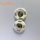 Fancy Plastic Covered Metal Snap Button for Fashion Coat