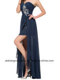 Long Evening Dress Strapless Chiffon Blouse Special Occasions Dress