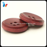 4 Holes Nature Red Wooden Button for Garments