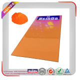 Pantone Glossy Orange Reflective Powder Coating Powders Epoxy Polyester Powder Coating