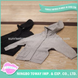 Grey White Black Knitted Sweater Kids Baby Cardigan