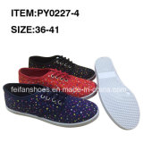 Women Injection Canvas Shoes Sport Shoes for Africa Market (FFCS1219-07)
